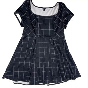Torrid plaid skater dress